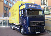 スウェーデンVOLVO DMEトラック